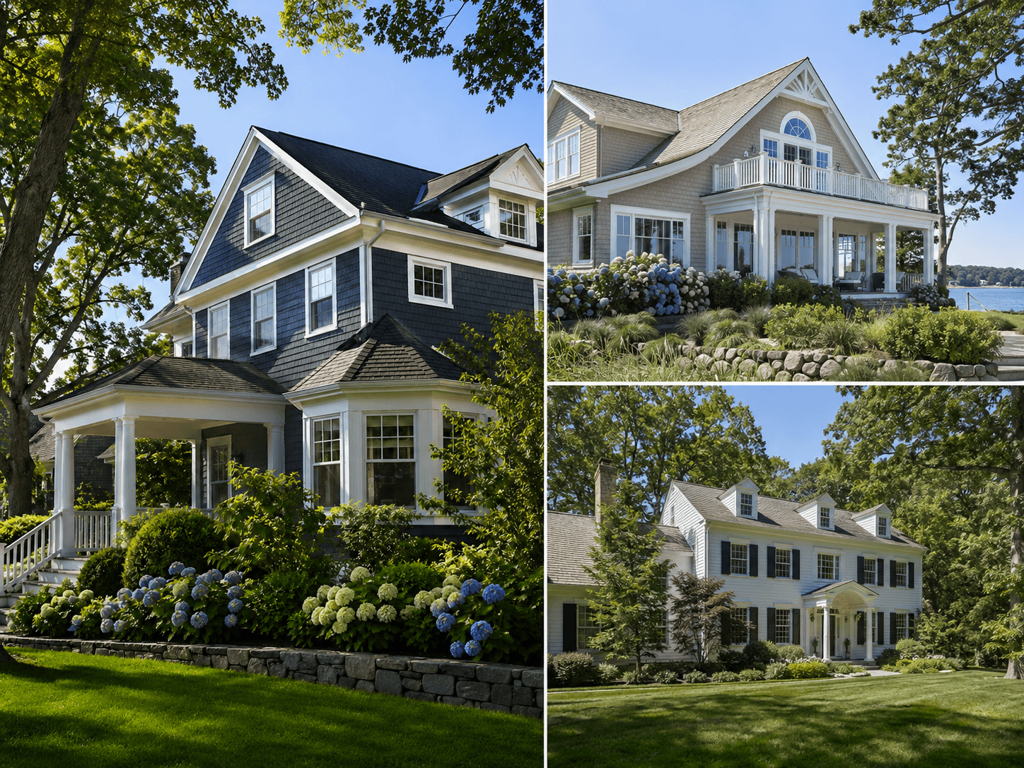 Fairfield County shoreline home and exterior painting conditions
