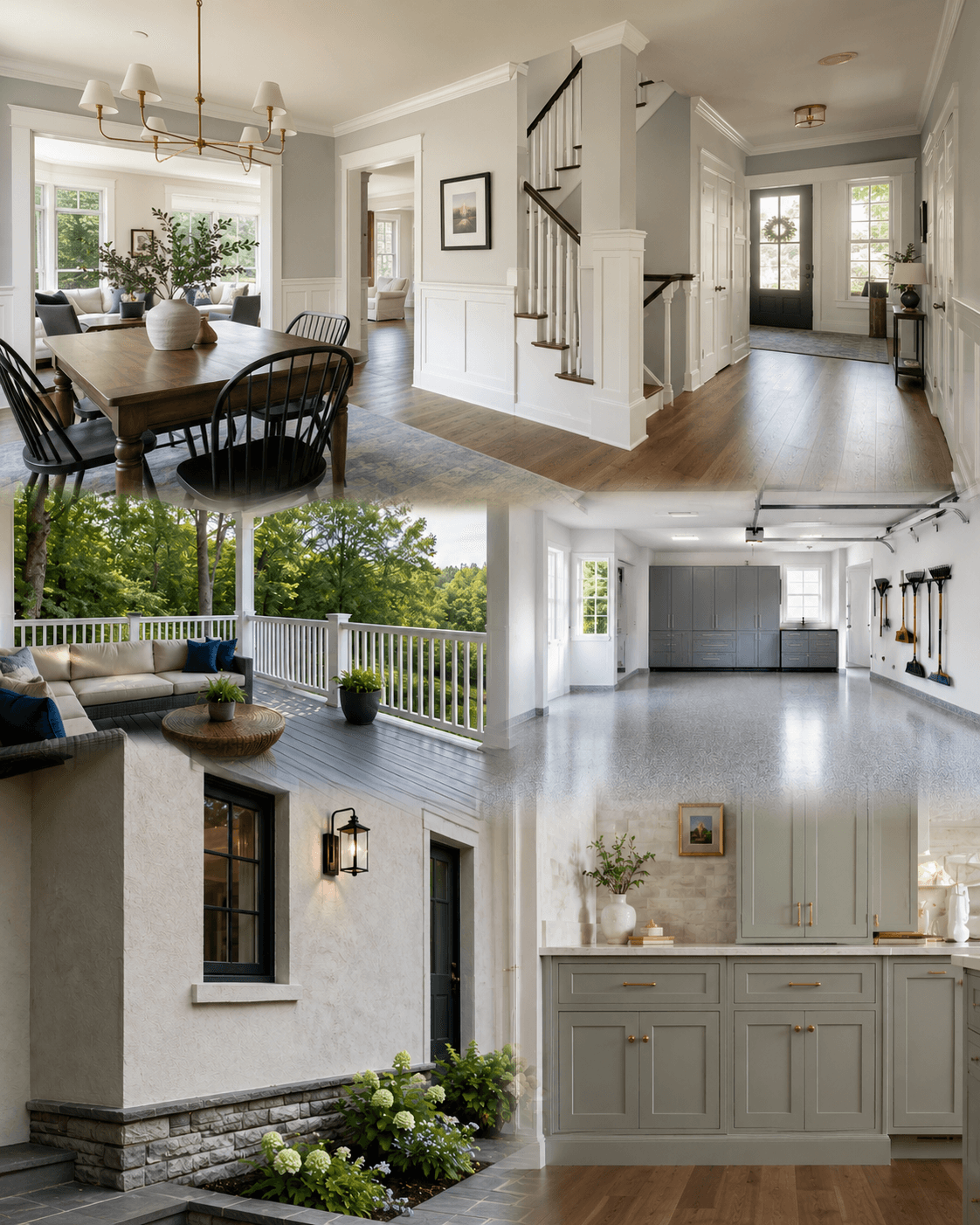 Finished New Canaan, Connecticut home featured in the LocalPRO House Painters painting portfolio