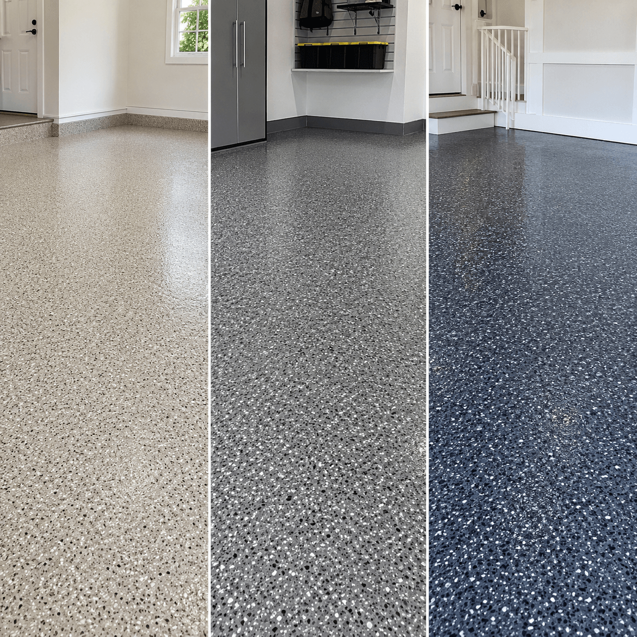 Epoxy floor coating service for garage and concrete floors