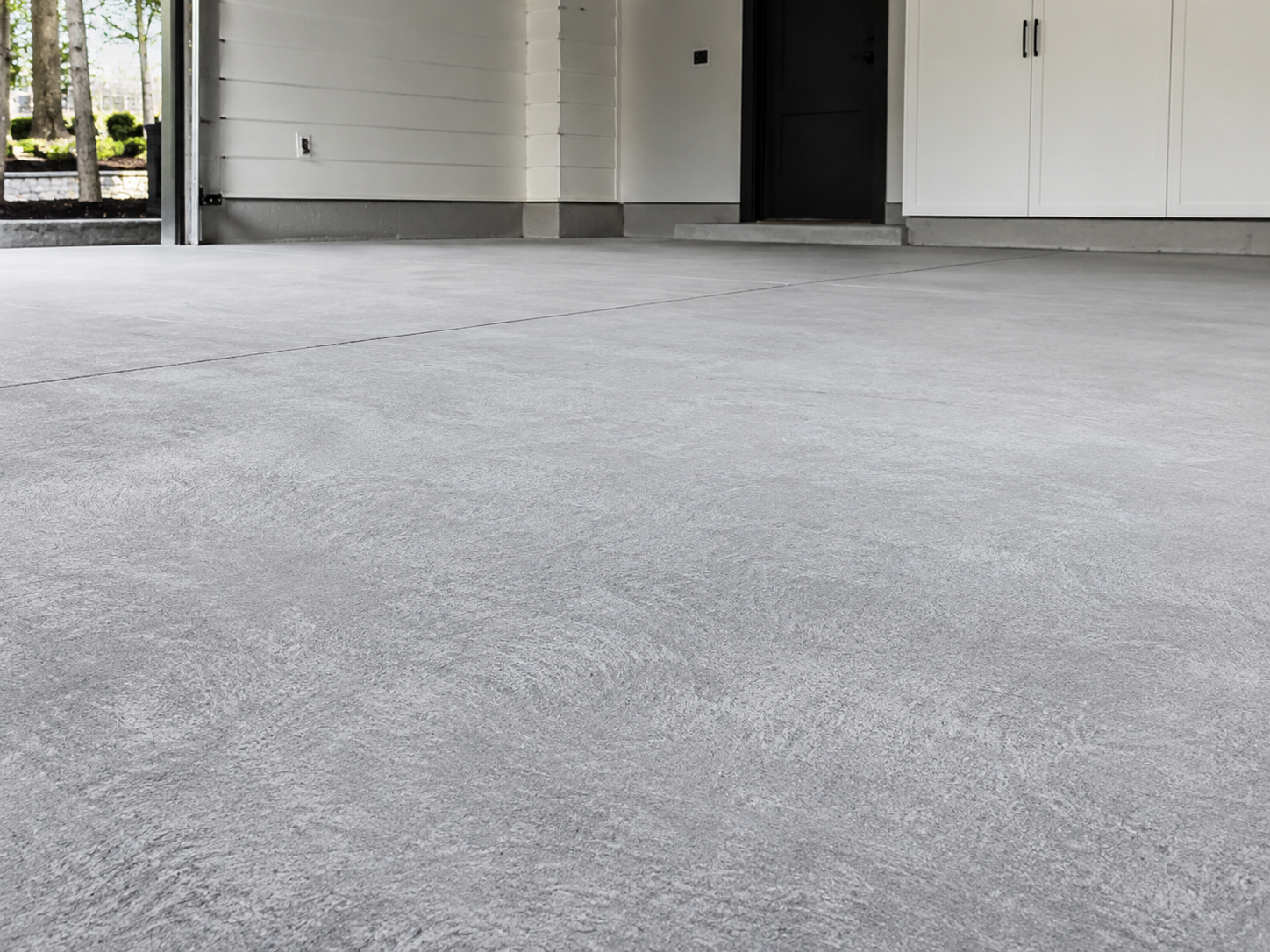 Concrete preparation before epoxy floor coating in Connecticut