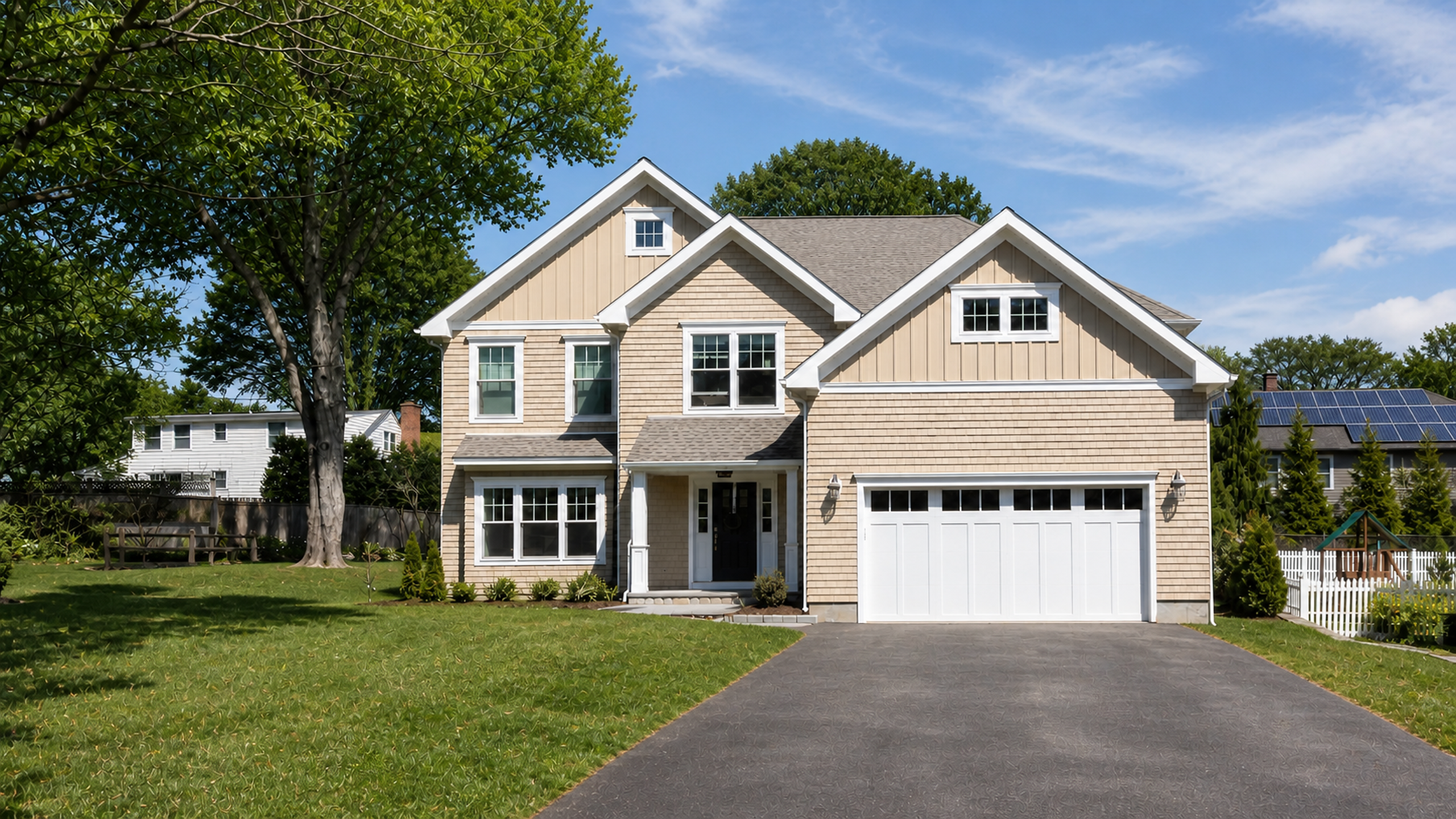 Completed exterior painting project in Southport, Connecticut